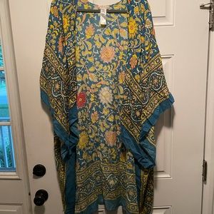 Free People Floral Kimono